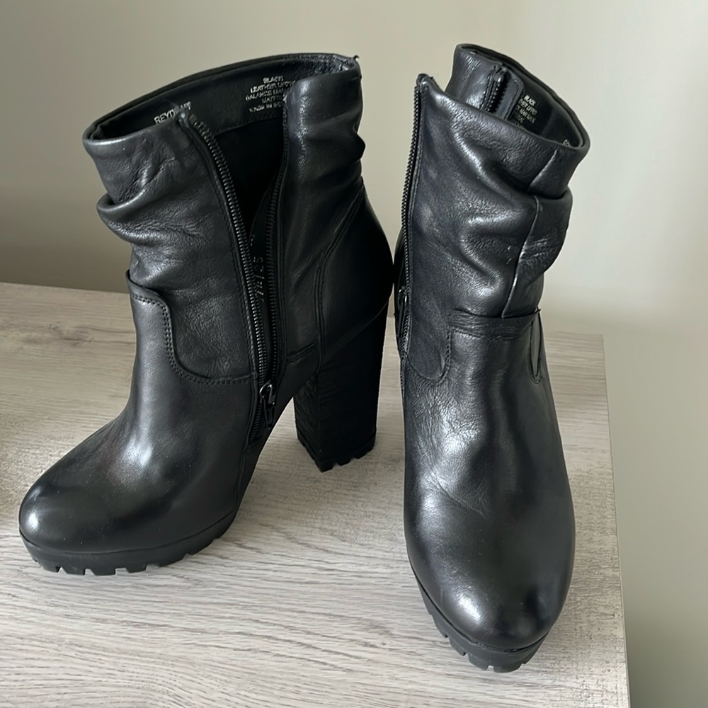 Steve Madden platform booties